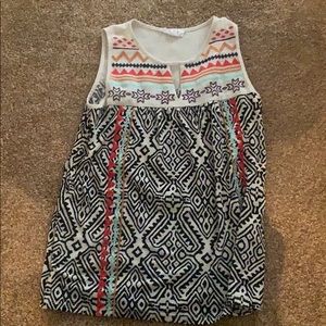 thml embroidered tank